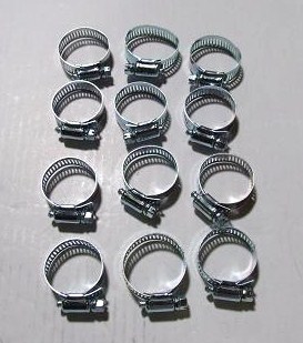 12 of ROT000982B 1.5 Inch Hose Clamps
