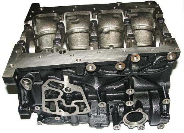 038103101AM TDI Engine Block without Pistons 
