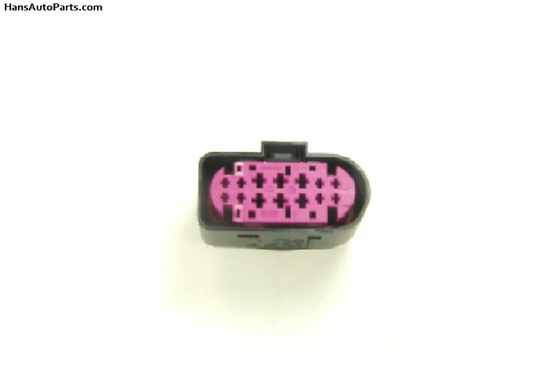 VW 1J0973737 12 OEM VW 14 Pin Black Female Connector Beetle Golf Jetta